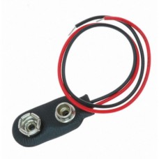BATTERY CONNECTOR 9V PP3 SNAP-ON